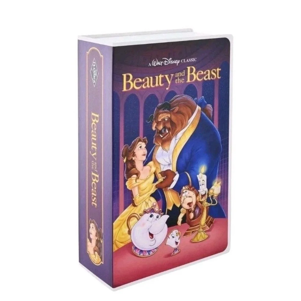 Disney Beauty and The Beast Oversized VHS Box Throw Blanket - 50